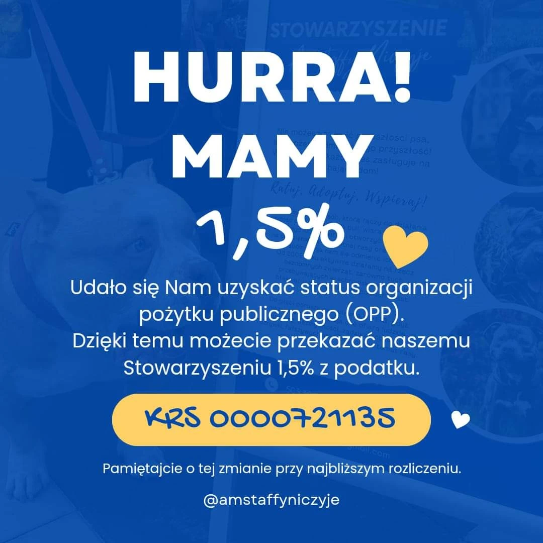 Mamy 1,5%